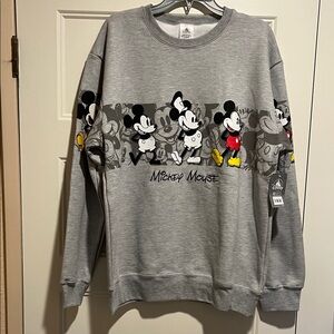 Disney Parks Mickey Mouse Sweatshirt Through the Years